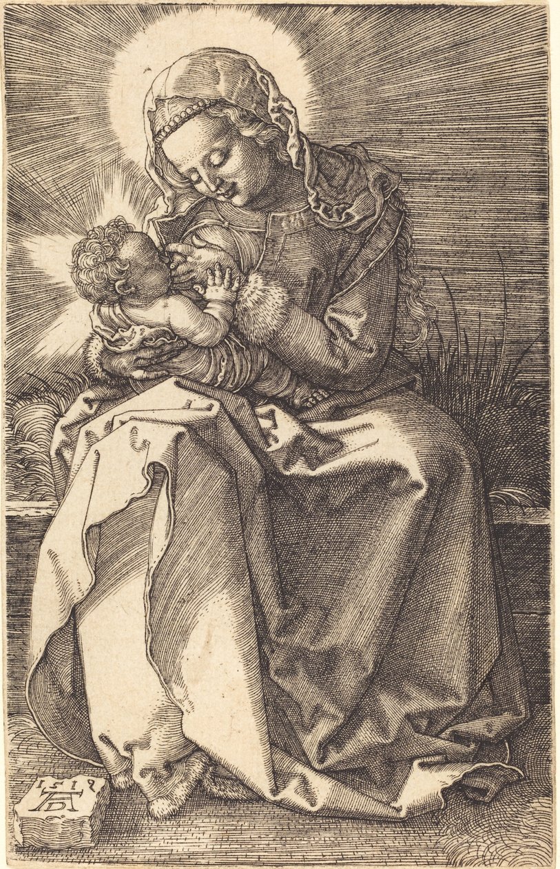 La Virgen Amamantando al Niño de Albrecht Dürer