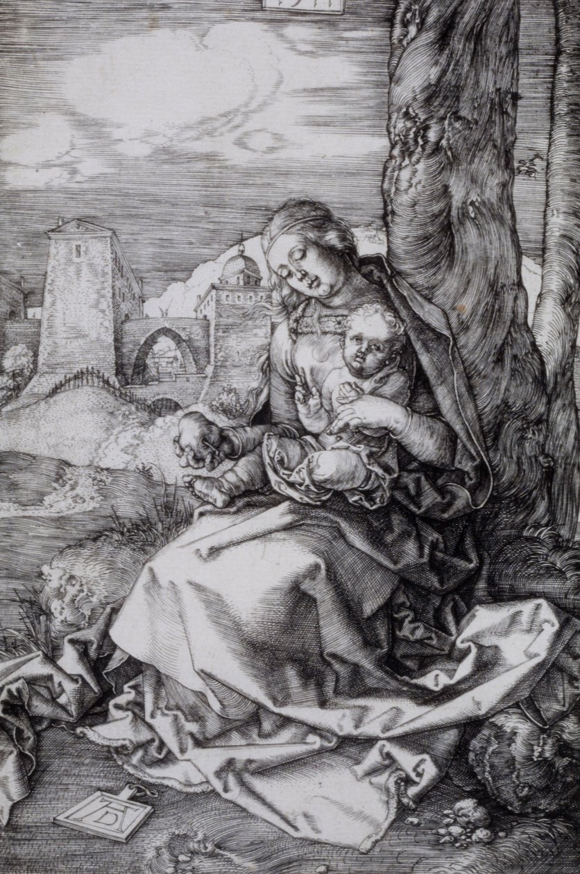 La Virgen con la pera de Albrecht Dürer