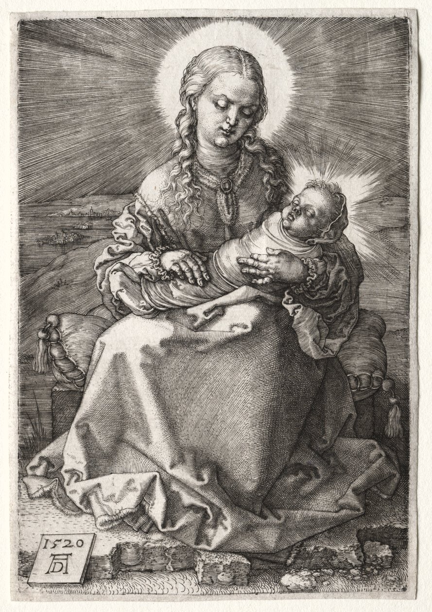 The Virgin with the Swaddled Child de Albrecht Dürer