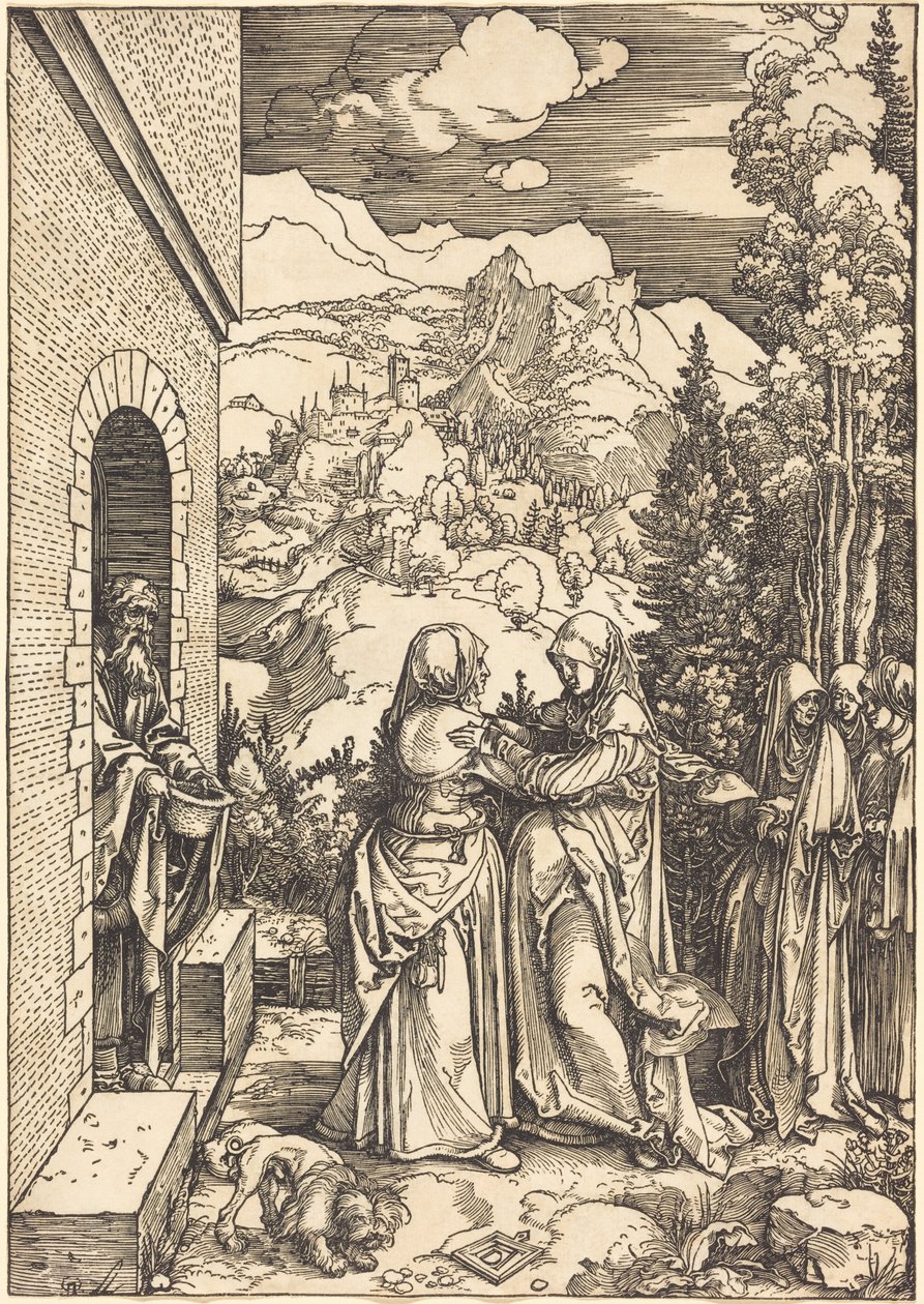 La Visitación de Albrecht Dürer