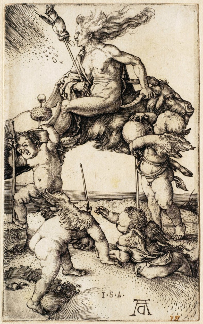 La bruja de Albrecht Dürer