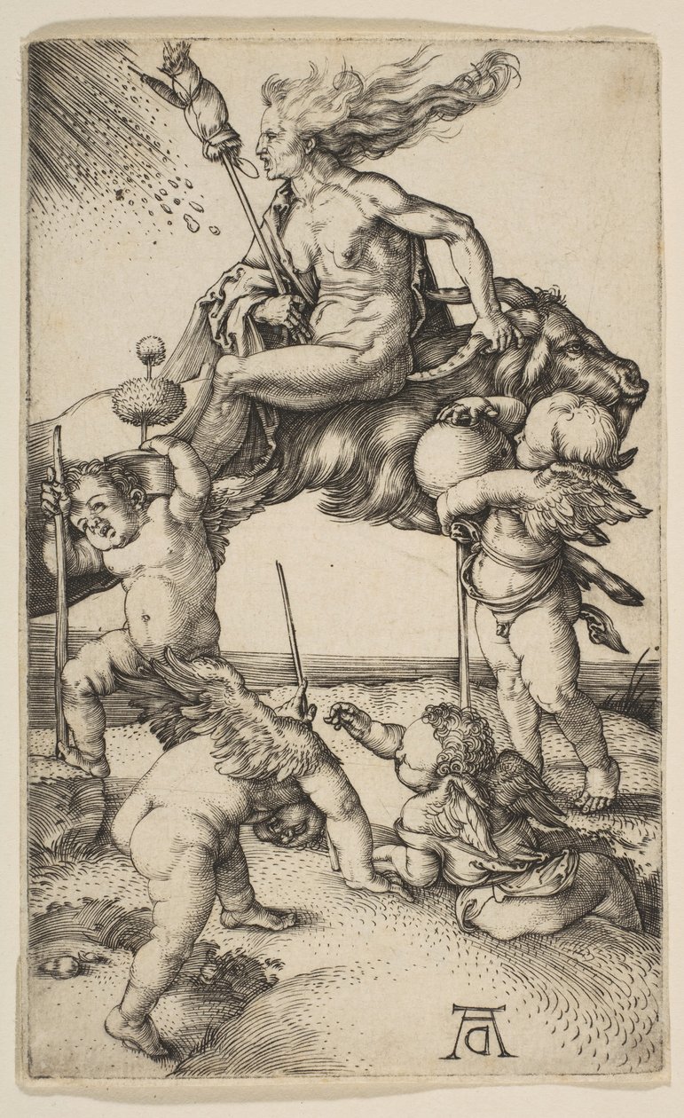 La bruja de Albrecht Dürer