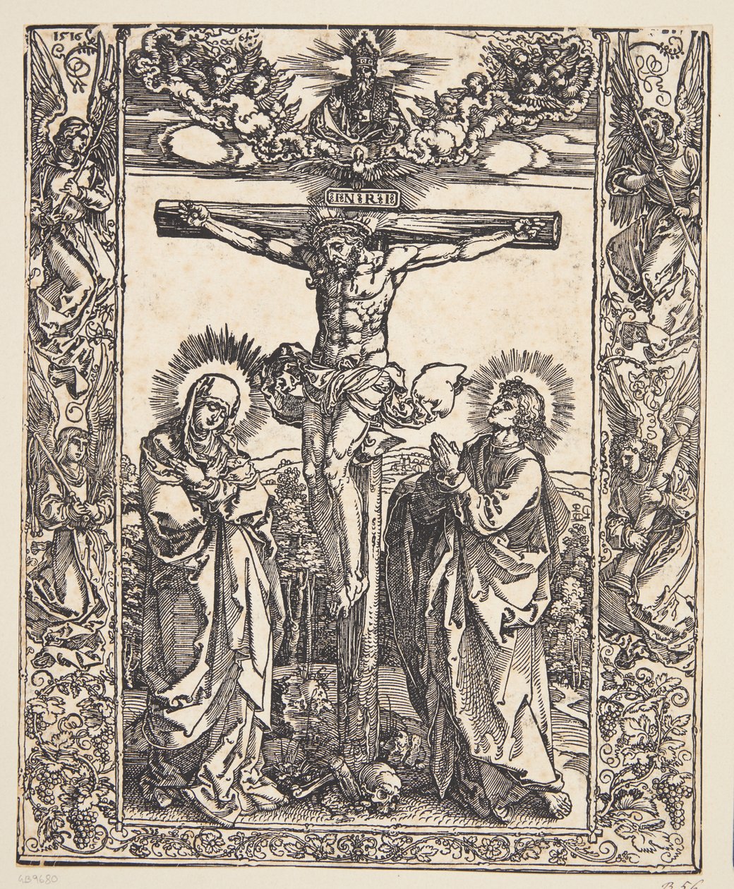La crucifixión de Albrecht Dürer