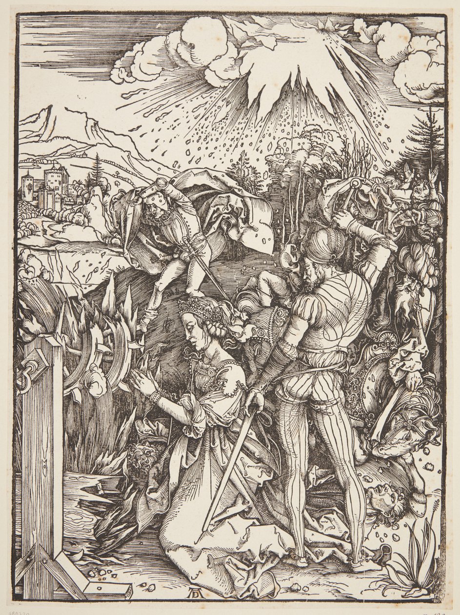 El martirio de Santa Catalina de Albrecht Dürer