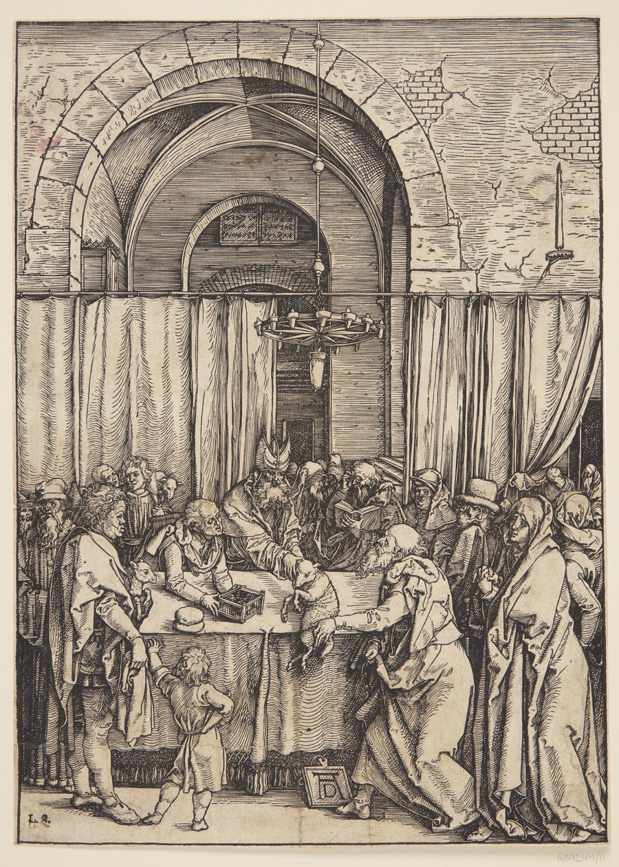 El rechazo de la ofrenda de Joaquín de Albrecht Dürer