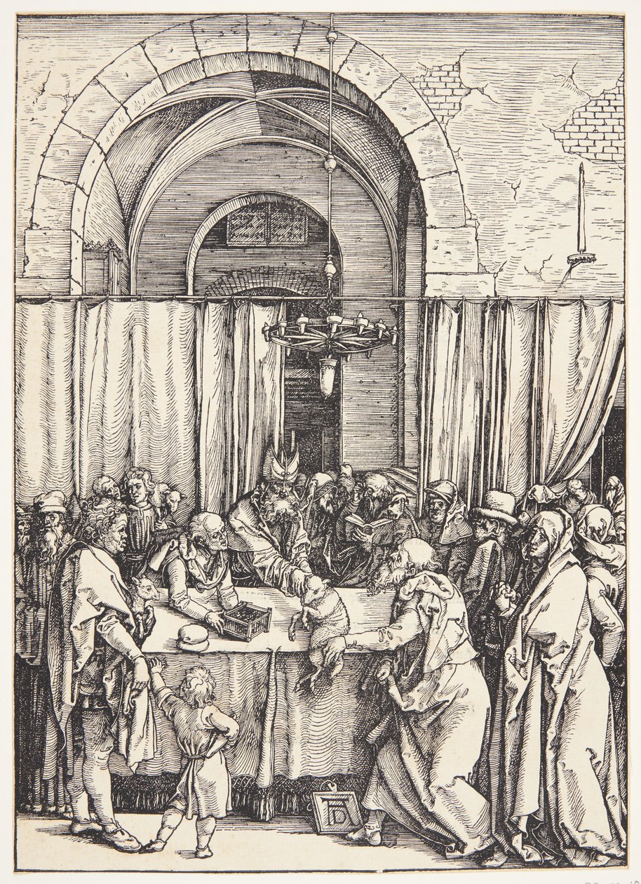 El rechazo de la ofrenda de Joaquín de Albrecht Dürer