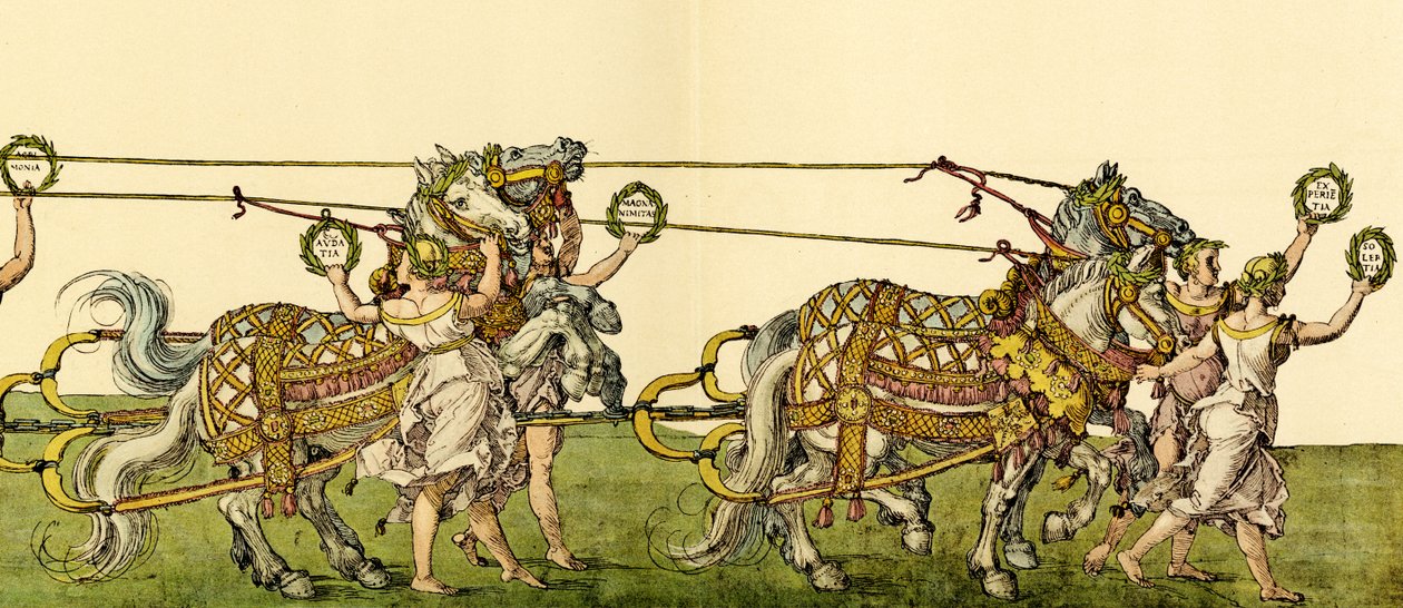 El carro triunfal de Albrecht Dürer