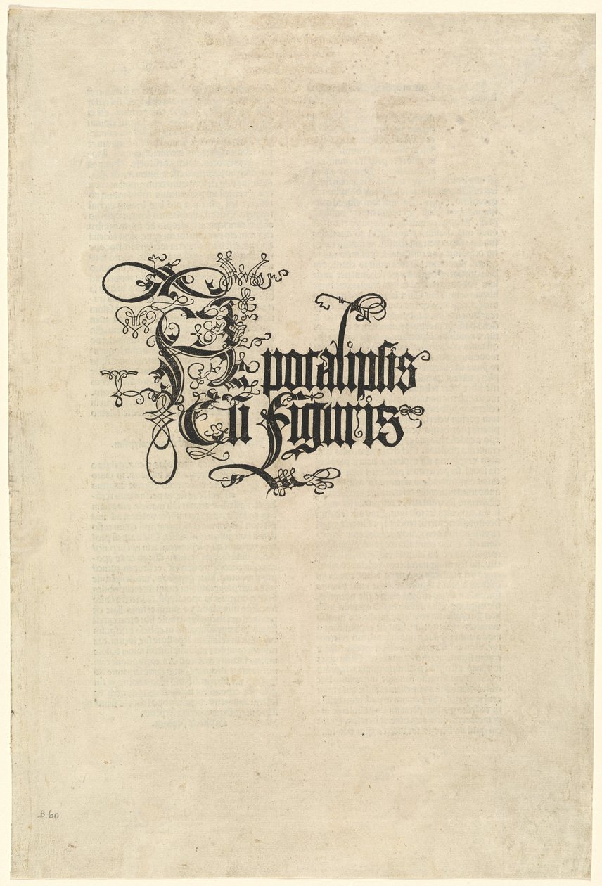 Página de título de Albrecht Dürer