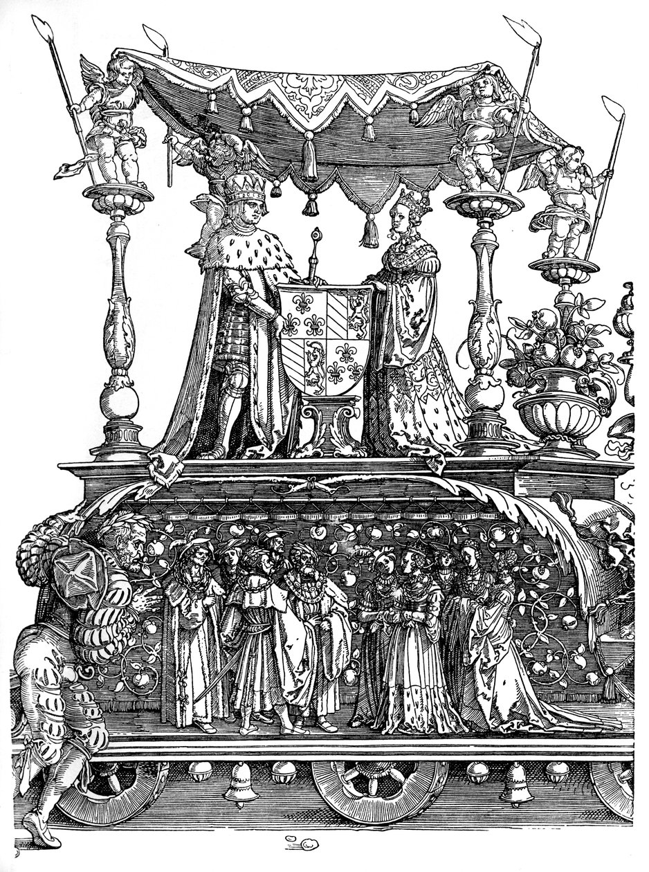 Retorno triunfal de Maximiliano I, 1515, 1936 de Albrecht Dürer