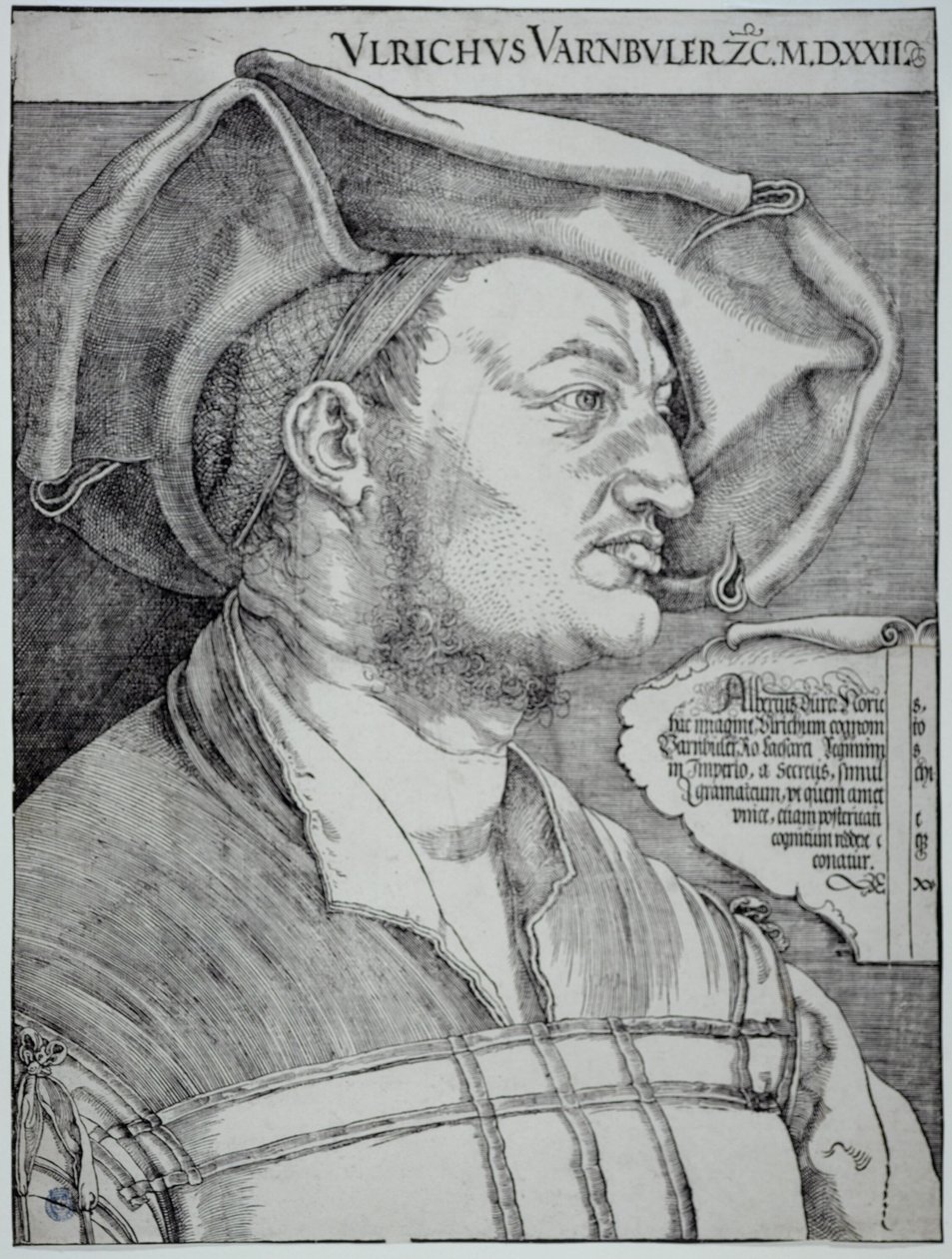 Ulrich Varnbüler (Bartsch 155) de Albrecht Dürer