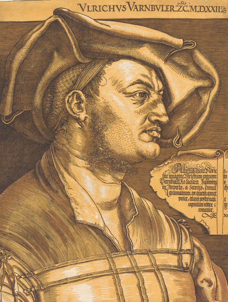Ulrich Varnbüler, 1522 publicado c. 1620 de Albrecht Dürer