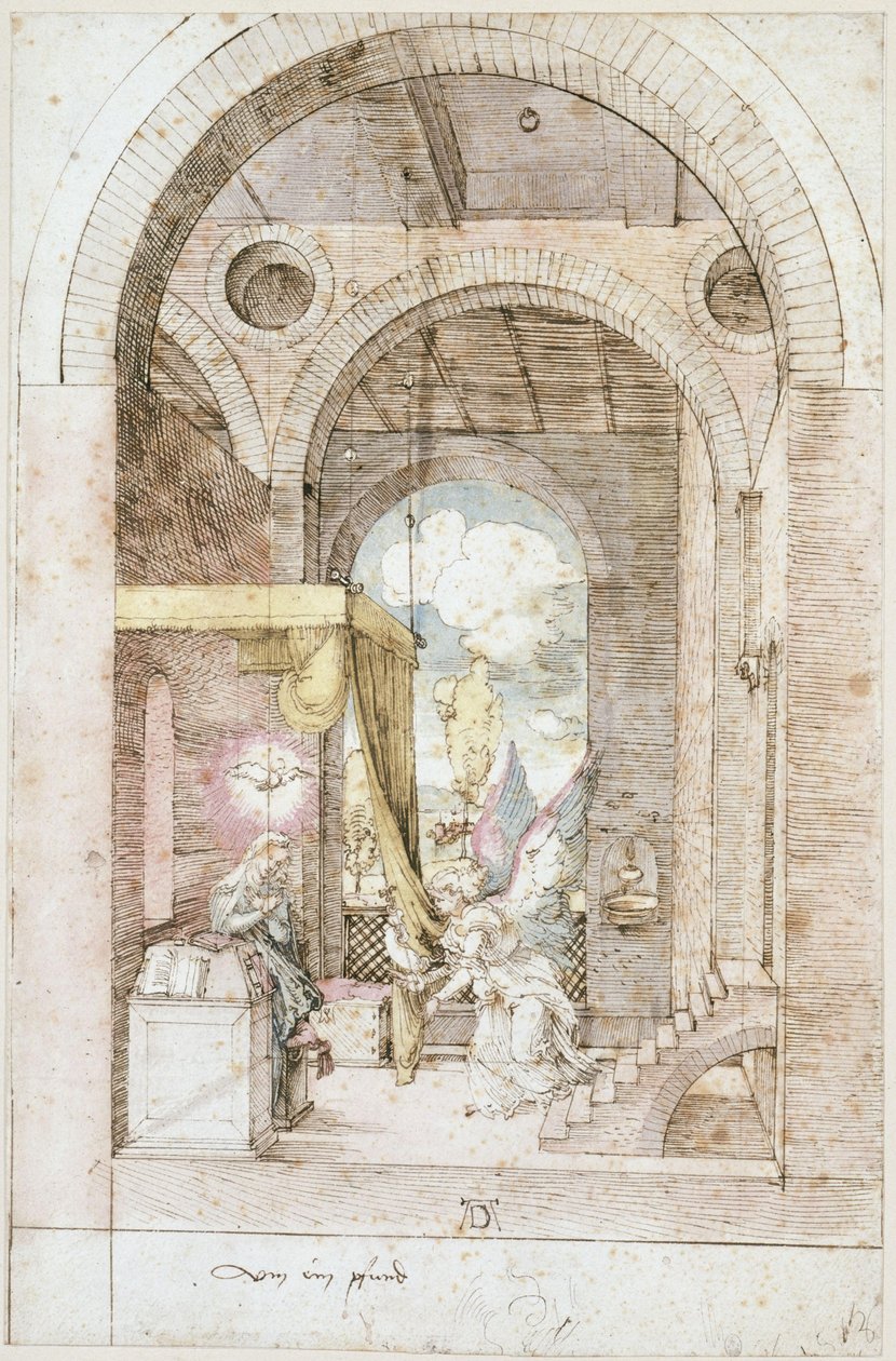 La Anunciación a María de Albrecht Dürer