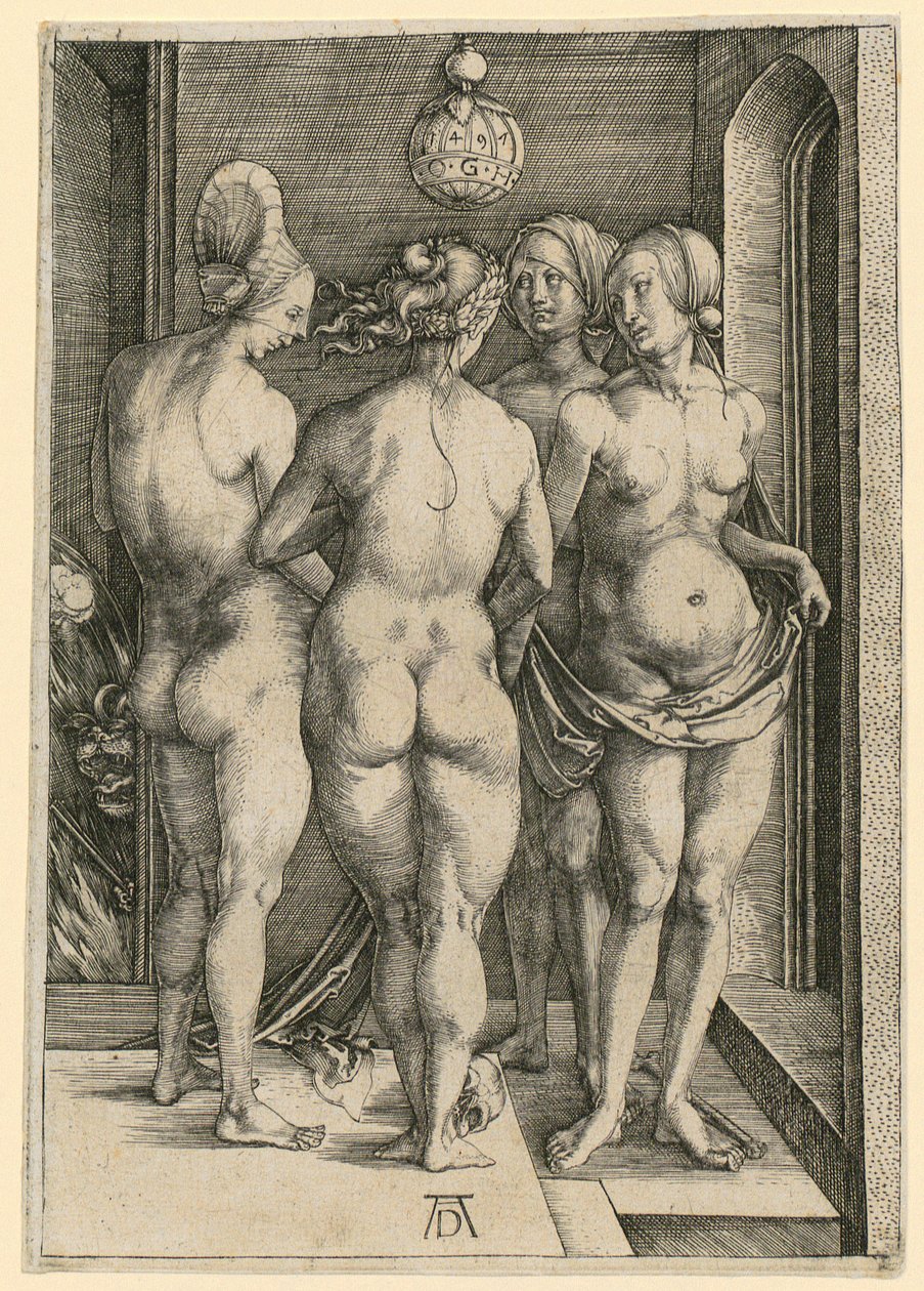Cuatro brujas de Albrecht Dürer