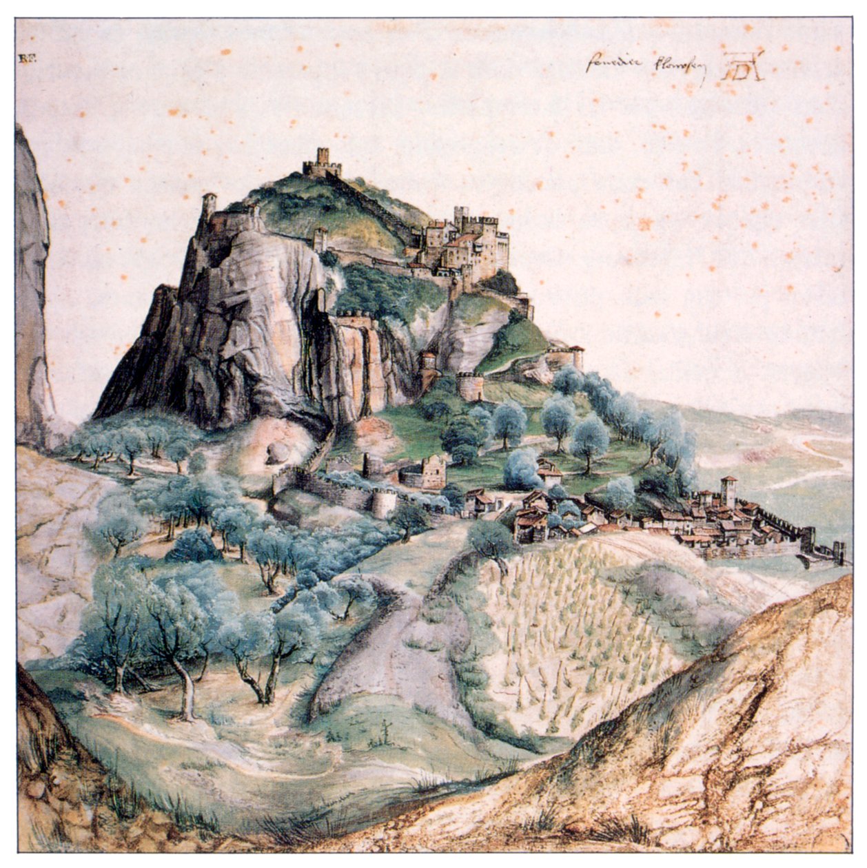 Vista de Arco, 1495 de Albrecht Dürer