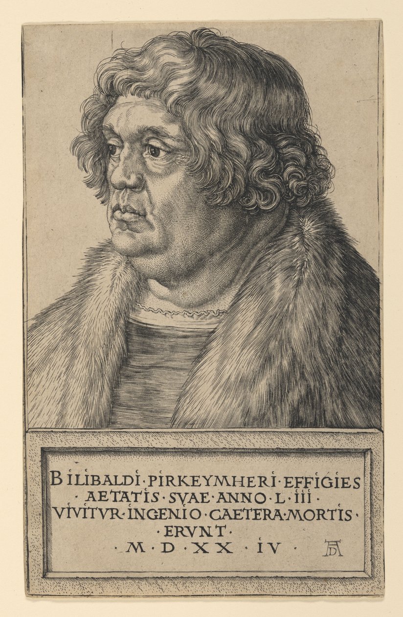 Willibald Pirckheimer de Albrecht Dürer