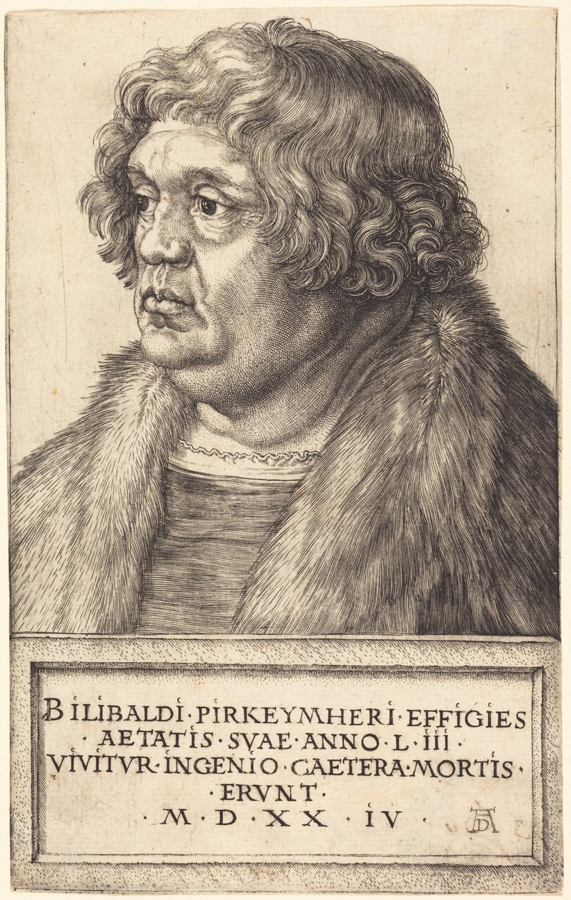 Willibald Pirckheimer de Albrecht Dürer