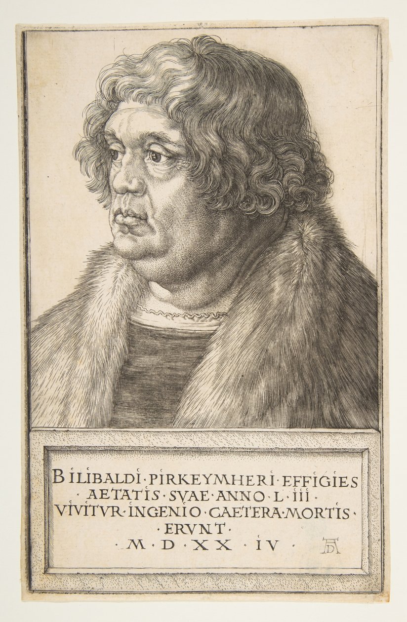 Willibald Pirckheimer de Albrecht Dürer