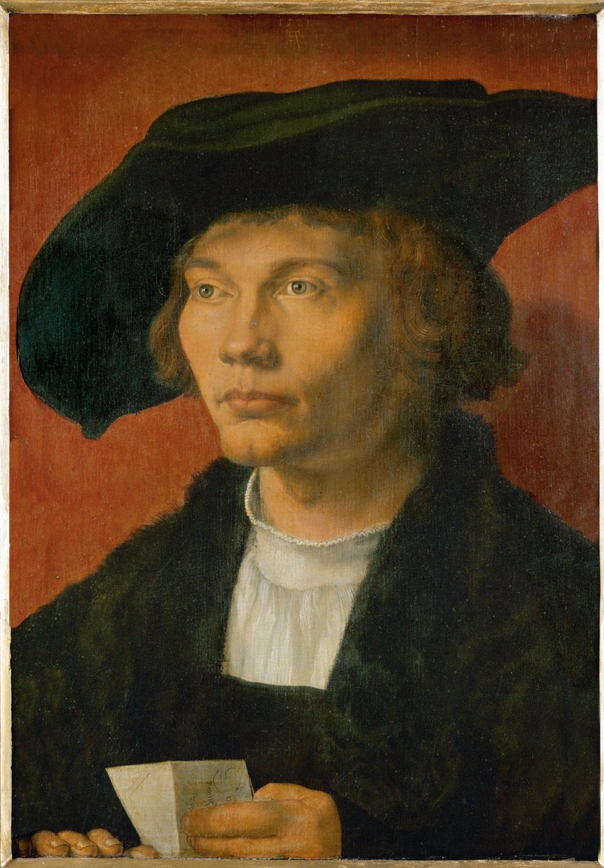 Bernhard von Reesen (pintura sobre madera de roble) de Albrecht Dürer or Duerer