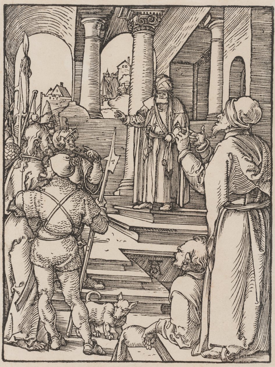 Cristo ante Anás de Albrecht Dürer