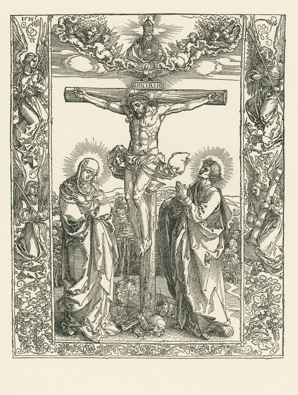Cristo en la Cruz de Albrecht Dürer or Duerer