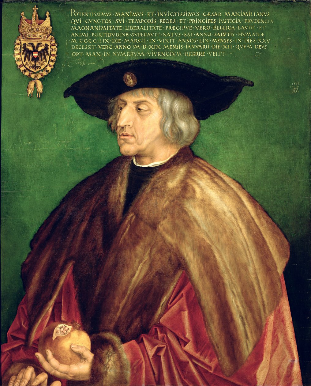 Emperador Maximiliano I de Albrecht Dürer
