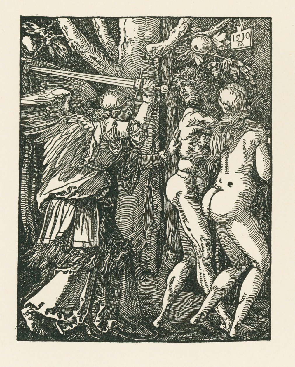 Expulsión del Paraíso de Albrecht Dürer or Duerer