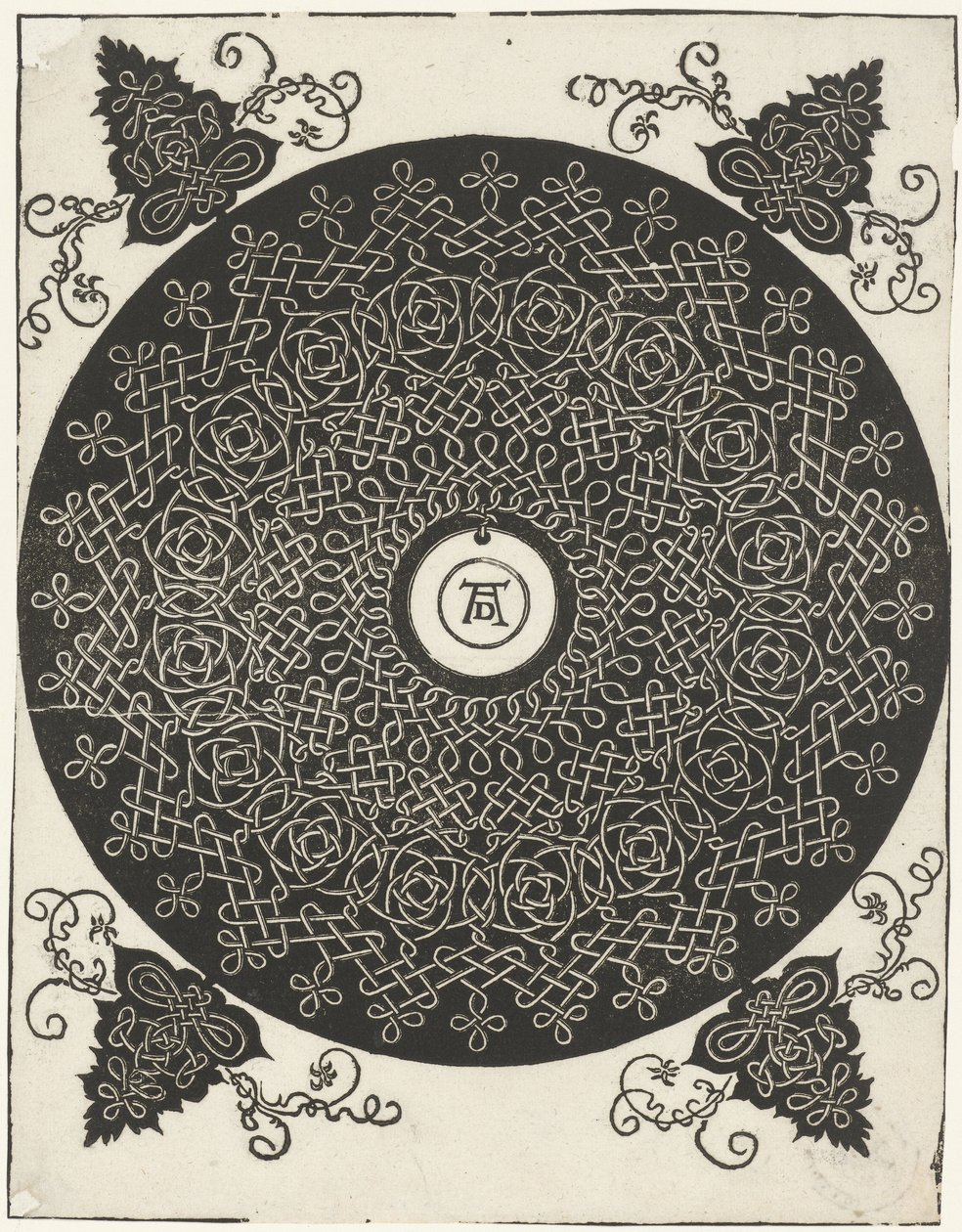 Diseño de encaje de Albrecht Dürer or Duerer