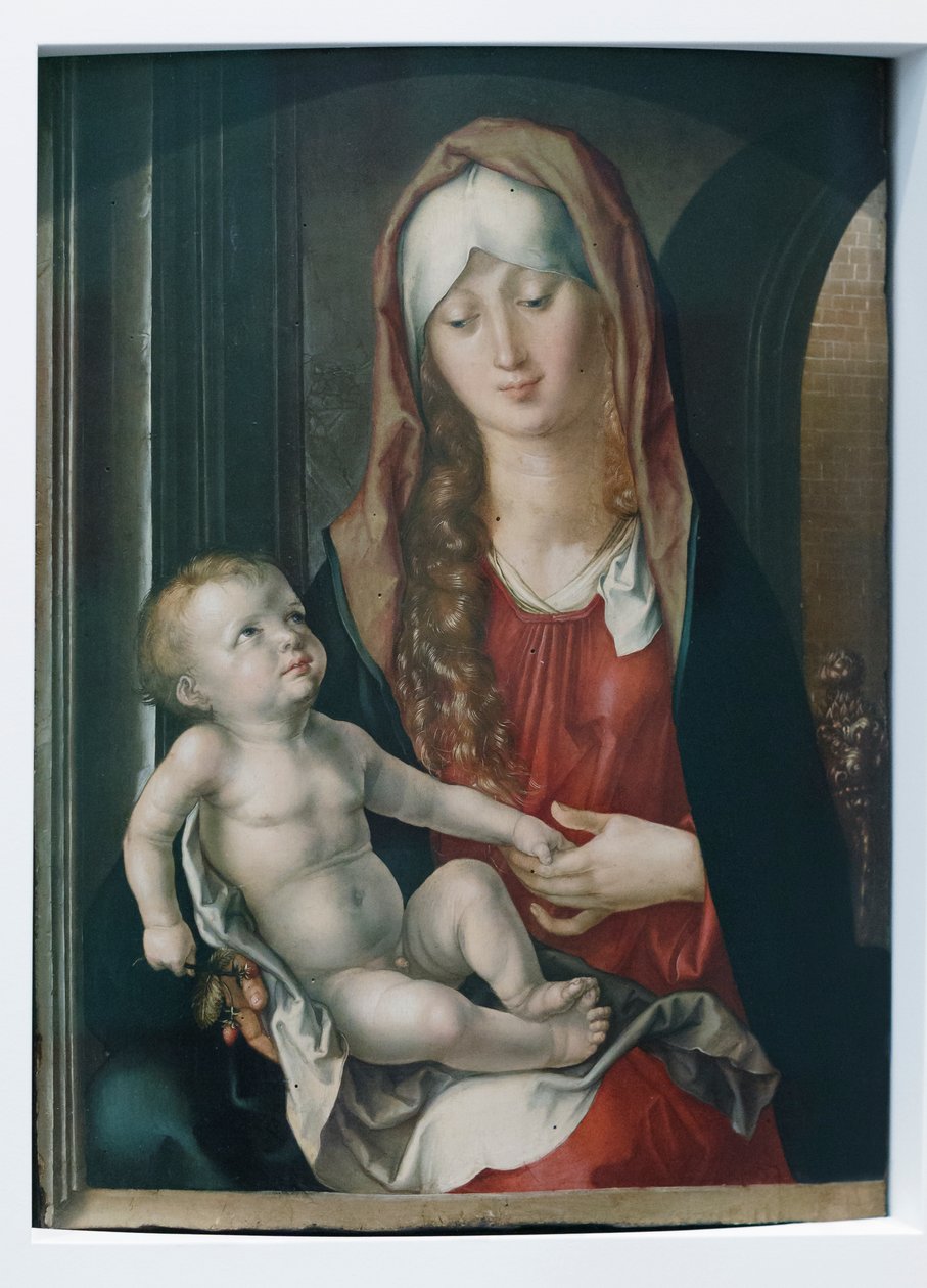 Virgen con el Niño de Albrecht Dürer or Duerer