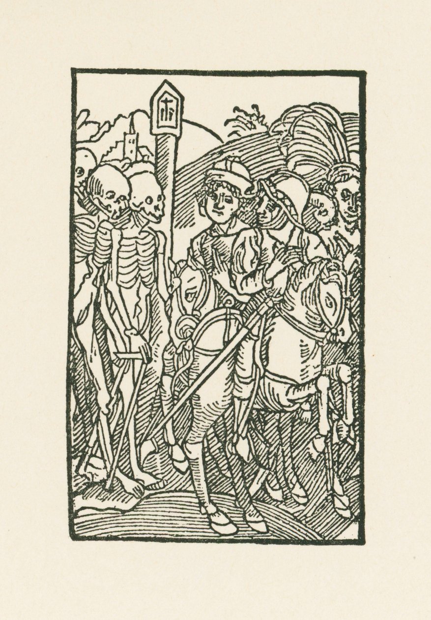 Encuentro entre vivos y muertos de Albrecht Dürer or Duerer