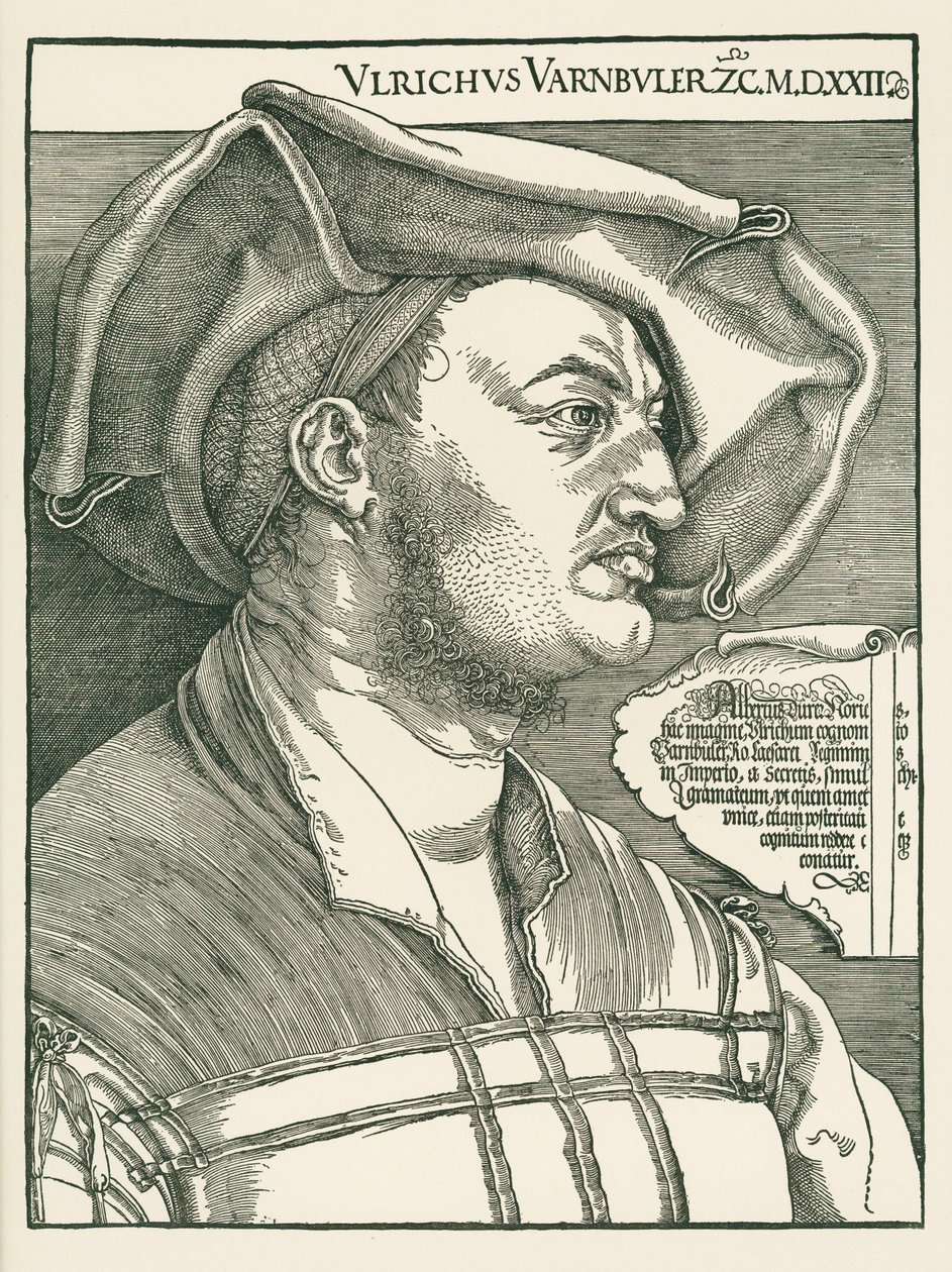Retrato de Ulrich Varnbueler de Albrecht Dürer or Duerer