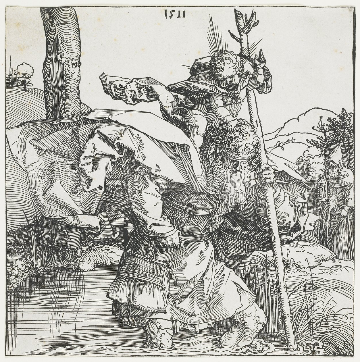 San Cristóbal de Albrecht Dürer