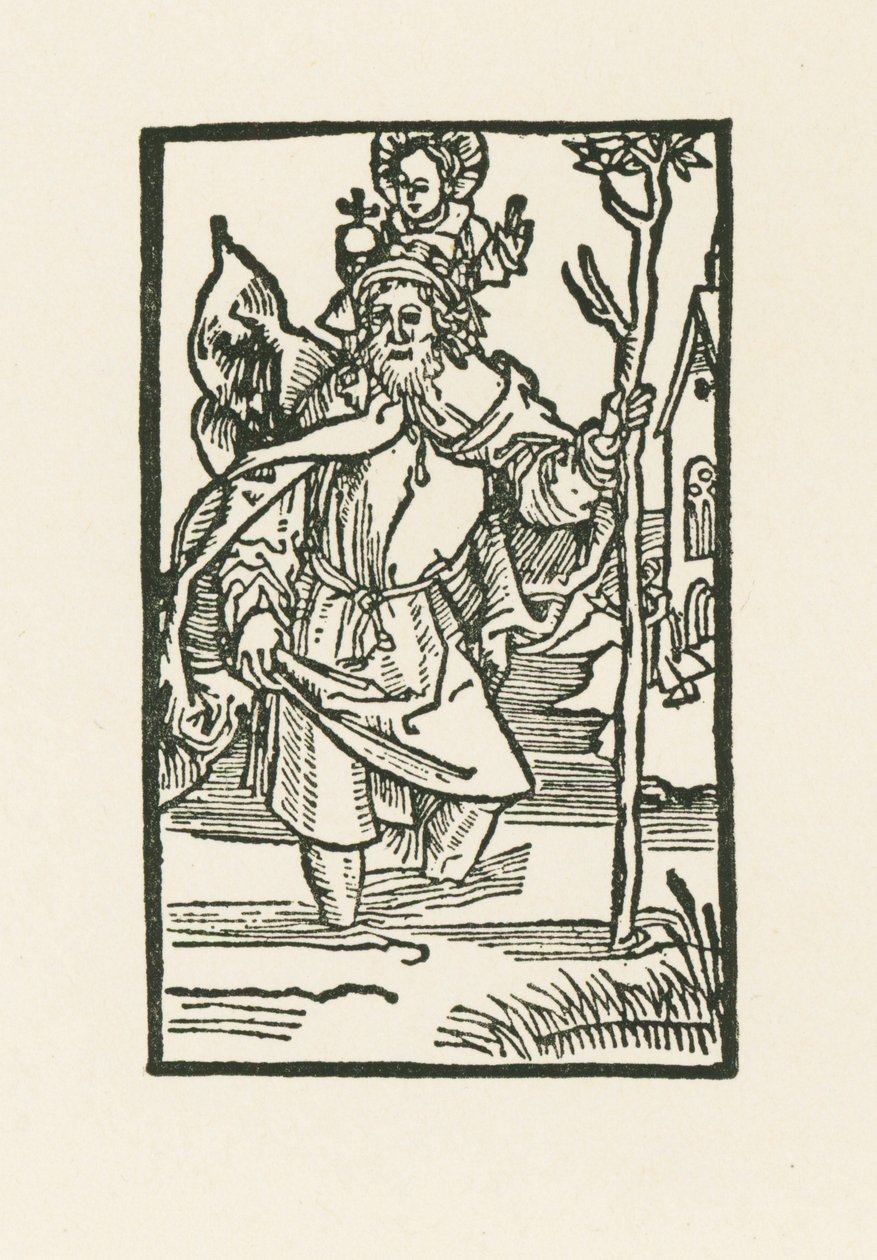 San Cristóbal de Albrecht Dürer or Duerer
