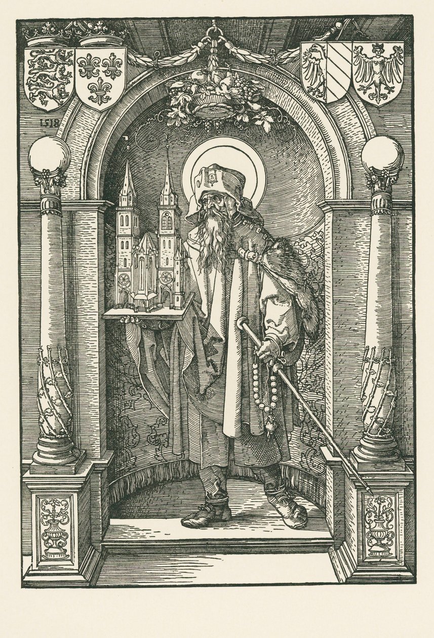 San Sebaldo en el nicho de Albrecht Dürer or Duerer