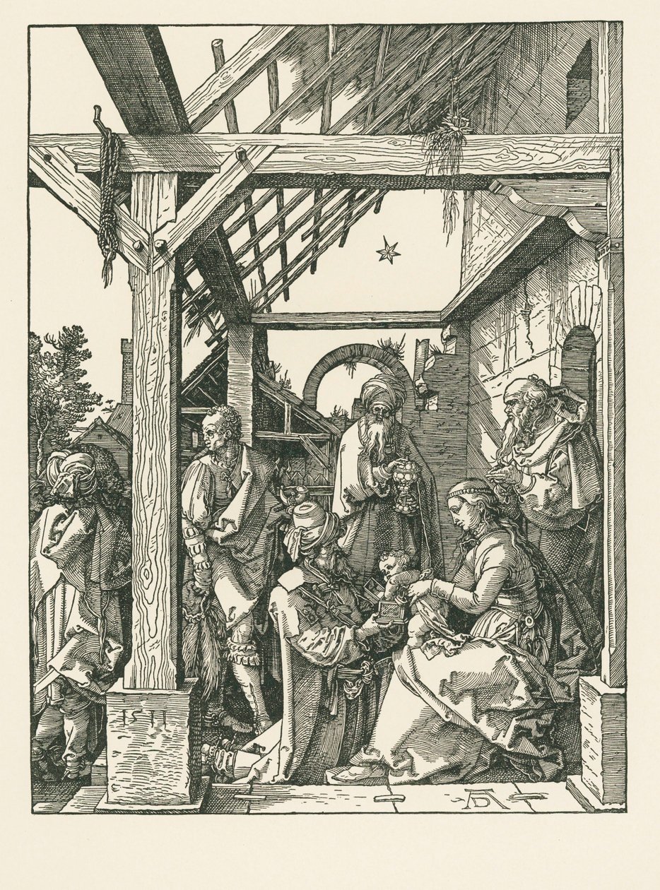 Adoración de los Reyes Magos de Albrecht Dürer or Duerer
