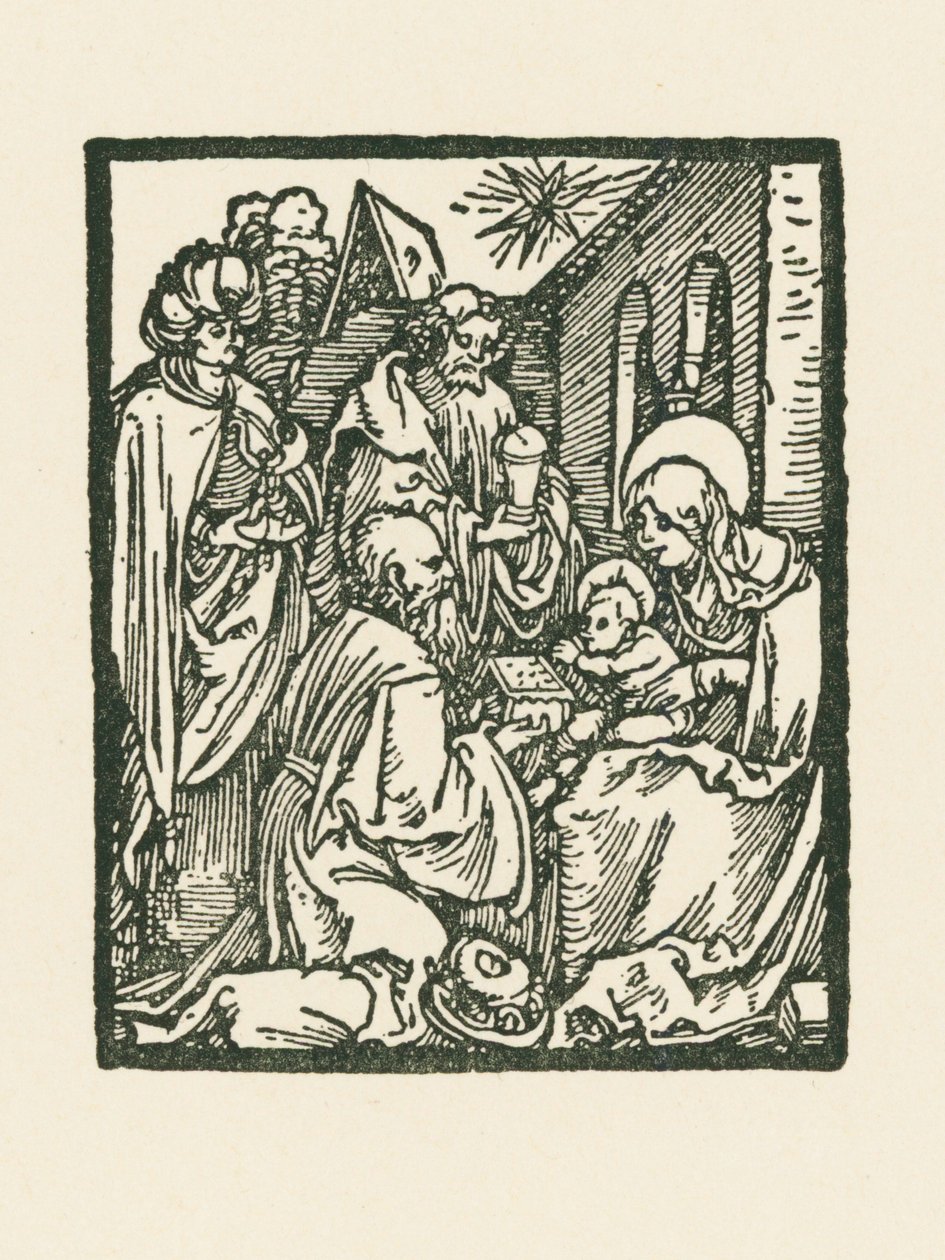 Adoración de los Reyes Magos de Albrecht Dürer or Duerer