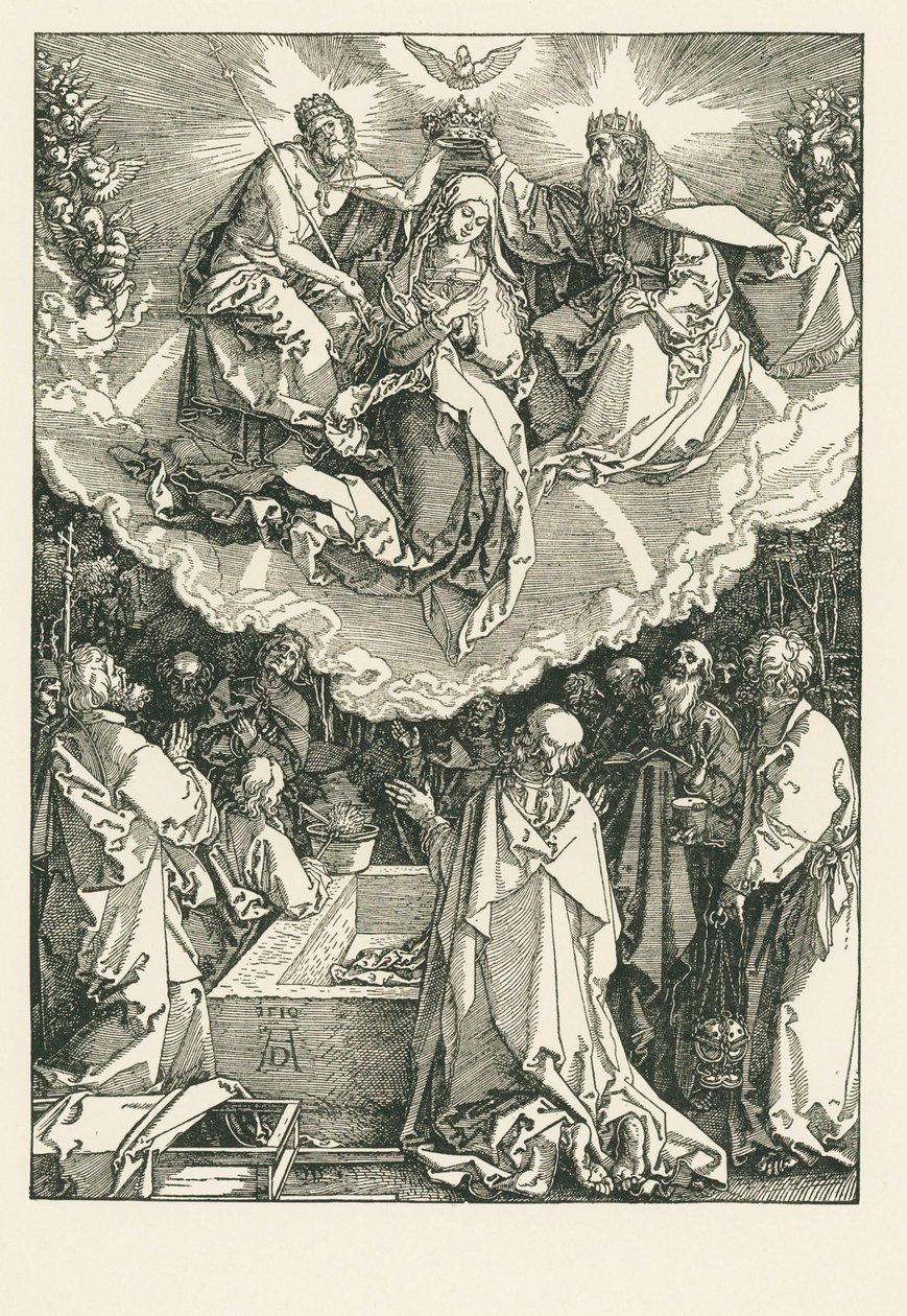 Asunción y Coronación de la Virgen de Albrecht Dürer or Duerer