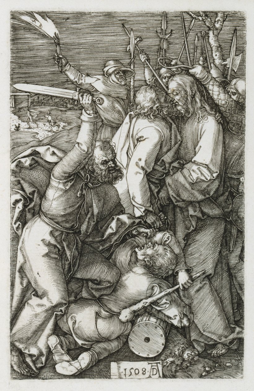 La traición de Cristo de Albrecht Dürer