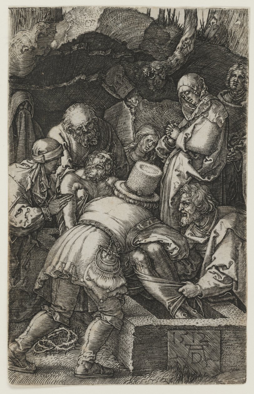 El Entierro de Cristo de Albrecht Dürer