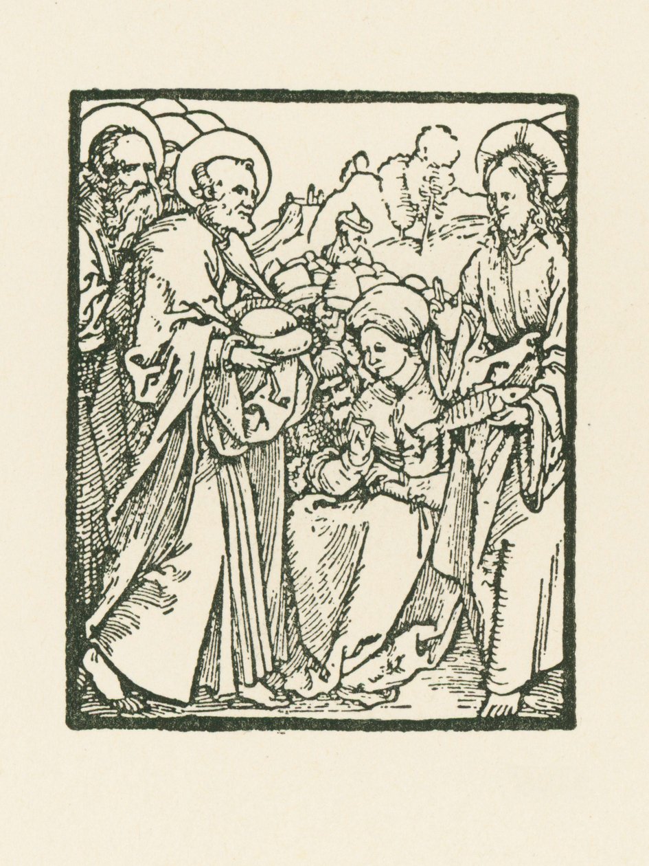 La alimentación de los cinco mil de Albrecht Dürer or Duerer