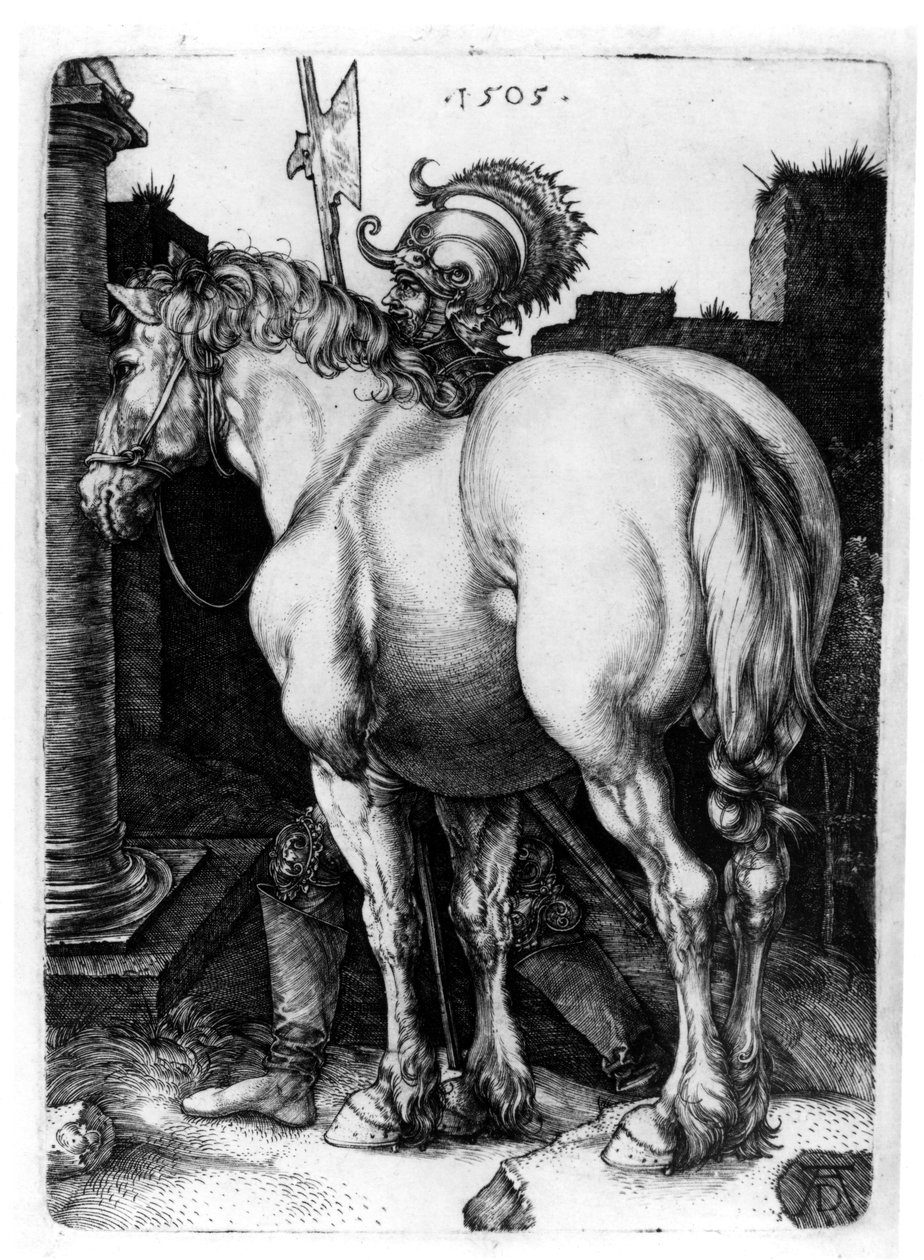 El gran caballo, 1509 de Albrecht Dürer