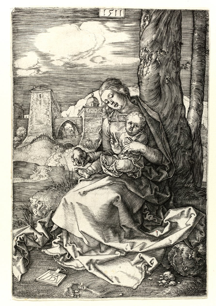 La Madonna con la pera de Albrecht Dürer