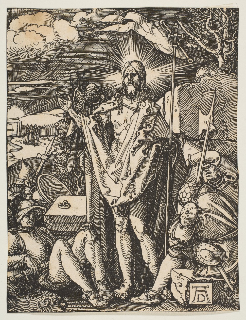 La Resurrección, de la Pequeña Pasión, c.1510 de Albrecht Dürer