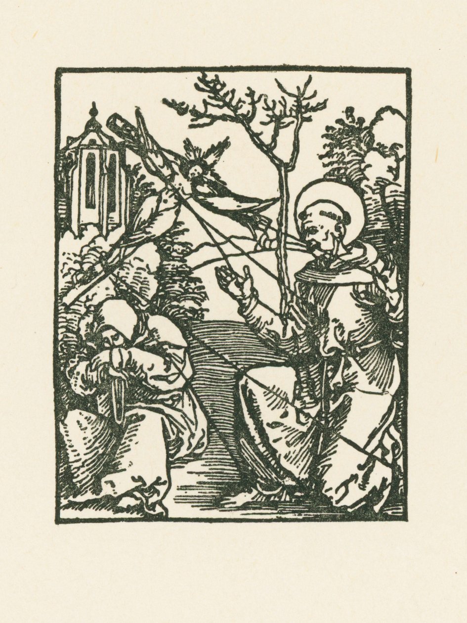 La estigmatización de San Francisco de Albrecht Dürer or Duerer