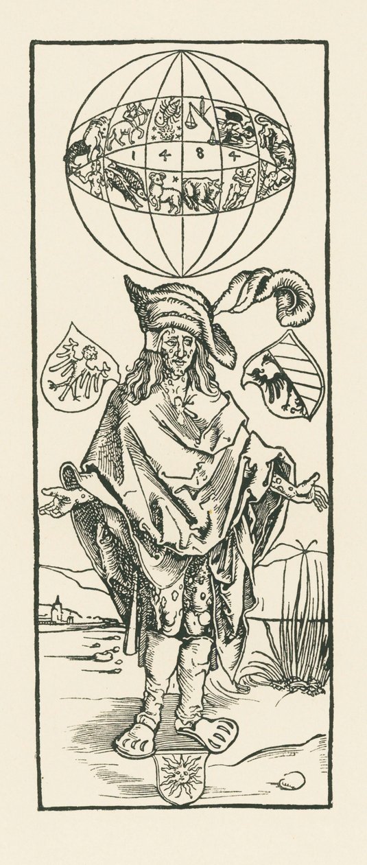 El sifilítico. 1496 (xilografía) de Albrecht Dürer or Duerer