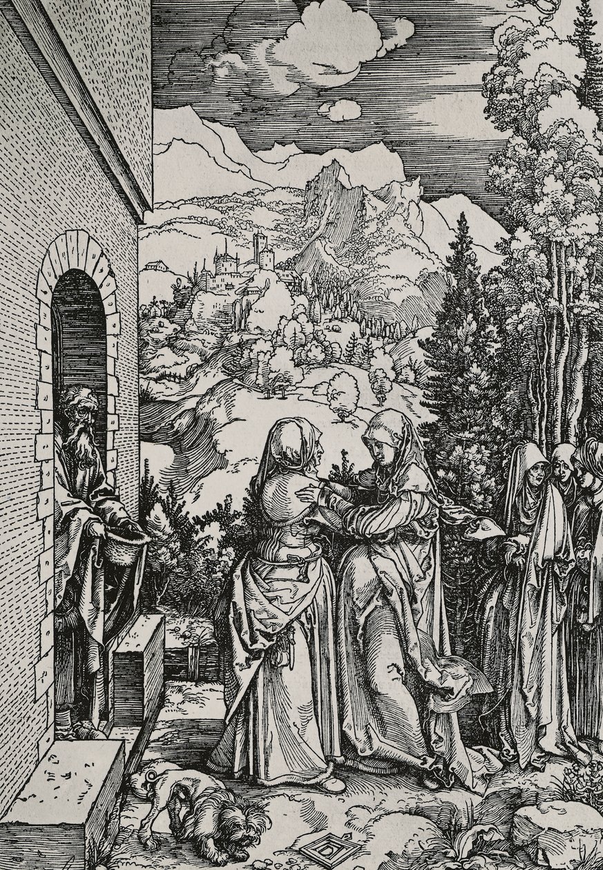 La Visitación de Albrecht Dürer