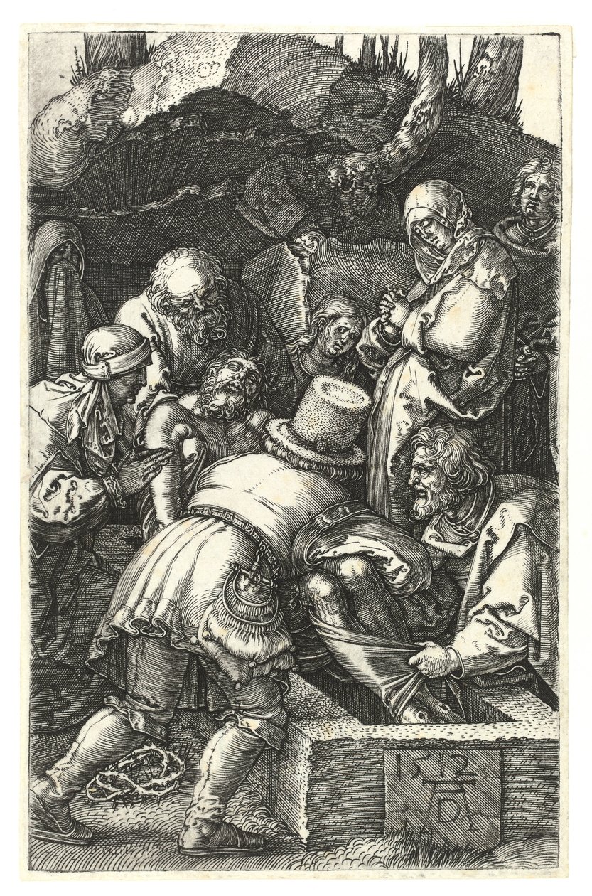 El entierro de Cristo de Albrecht Dürer