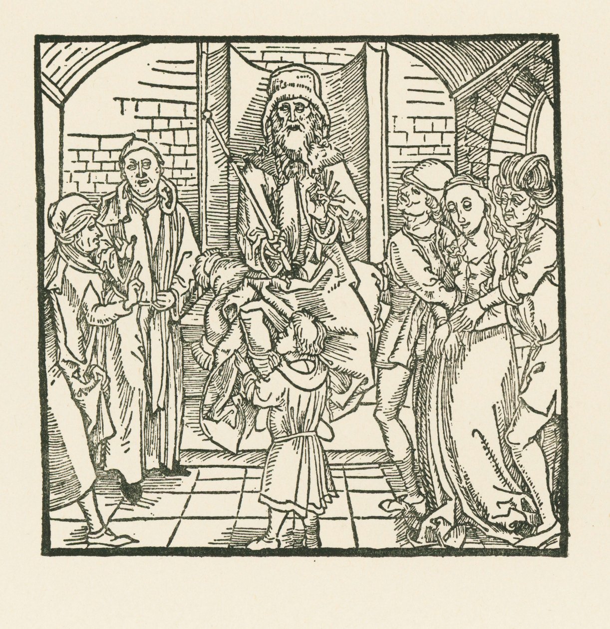 El juicio de Salomón de Albrecht Dürer or Duerer