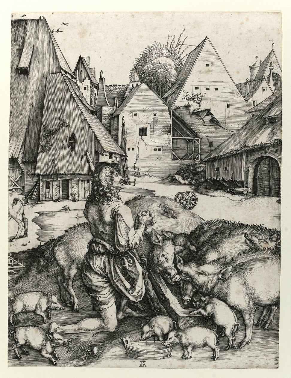 El hijo pródigo de Albrecht Dürer