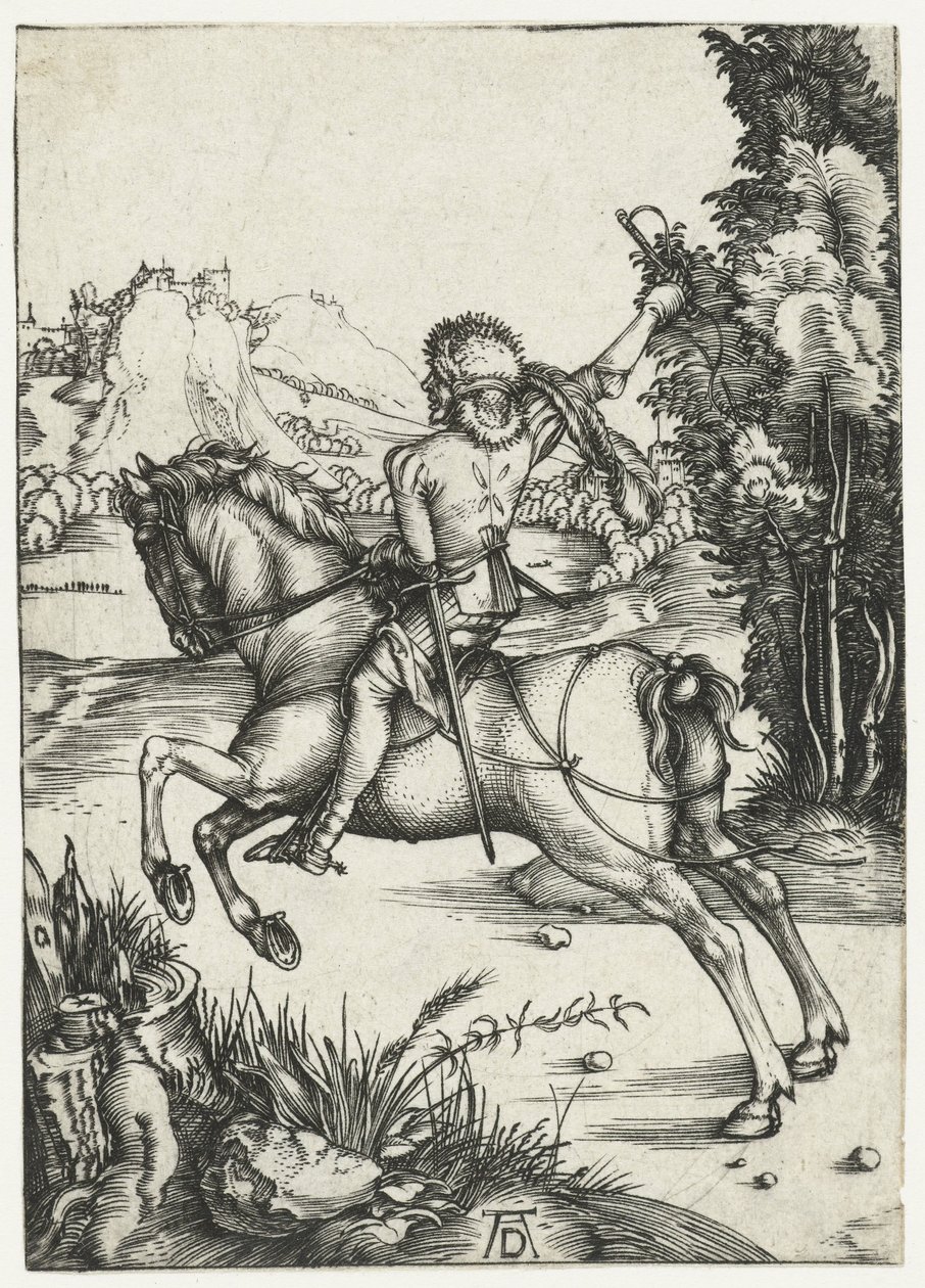 El pequeño mensajero de Albrecht Dürer or Duerer
