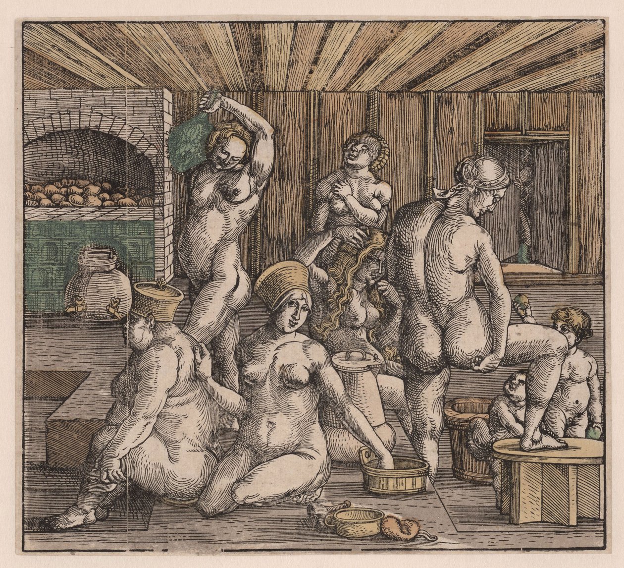 El baño de las mujeres de Albrecht Dürer